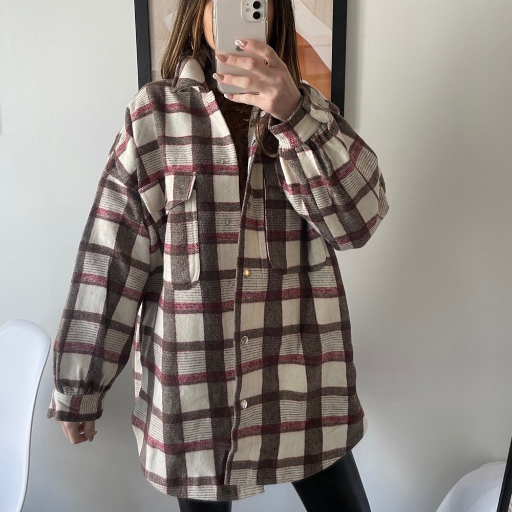 ASOS Plaid Shacket